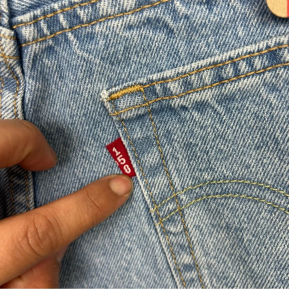 Levi’s 501 150 anniv high rise women’s denim  patch heart size 16W button fly - Picture 8 of 16